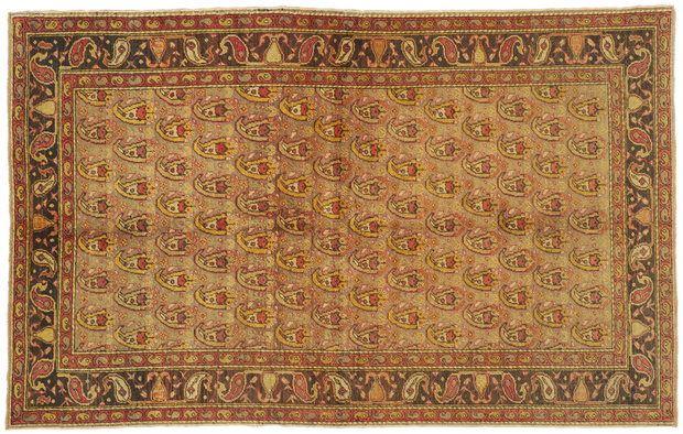 5 x 8 Vintage Turkish Oushak Rug 51393