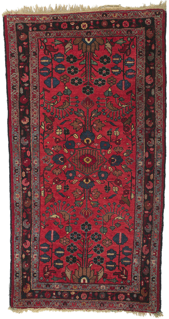3 x 5 Antique Persian Lilihan Rug 78418
