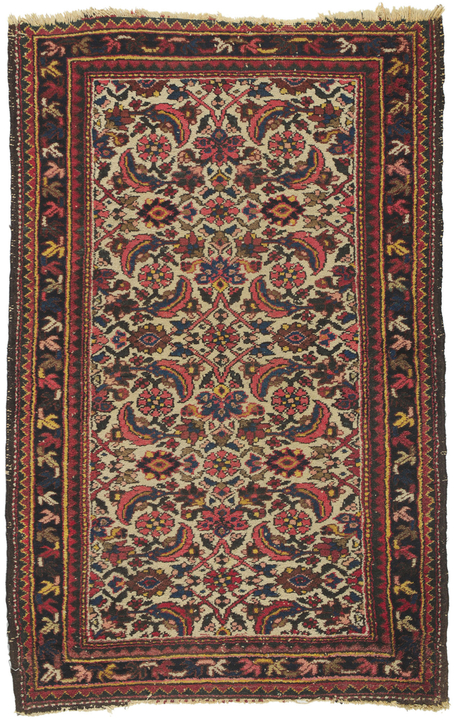 3 x 4 Antique Persian Hamadan Rug 78419
