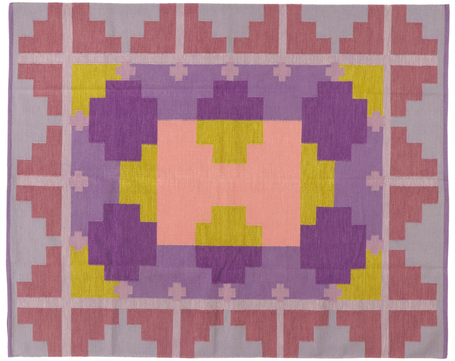 8 x 10 Swedish Style Kilim Rug Rollakan 30917