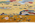 10 x 13 Golden Chinese Art Deco Rug 30920
