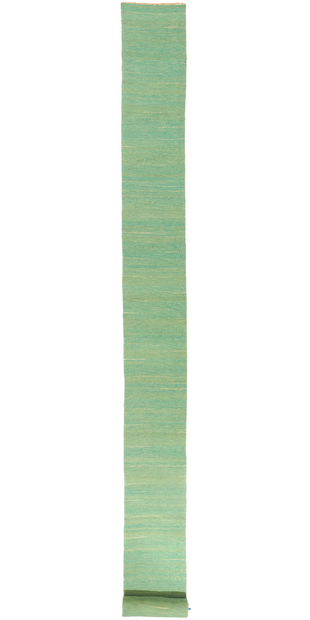 ​2 x 36 Extra-Long Vintage Konstfliten Swedish Rug 78478