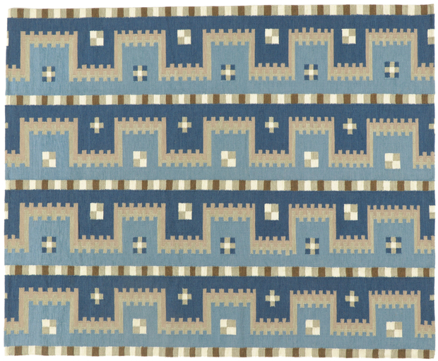 8 x 10 Swedish Inspired Kilim Rug 30965