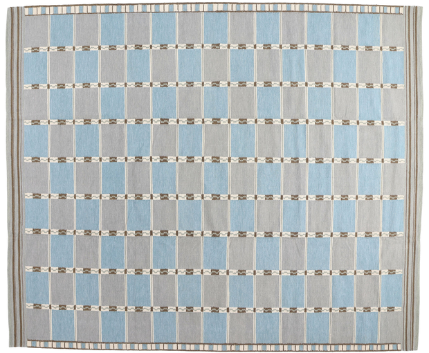12 x 15 Scandinavian Modern Swedish Inspired Kilim Rug 30938