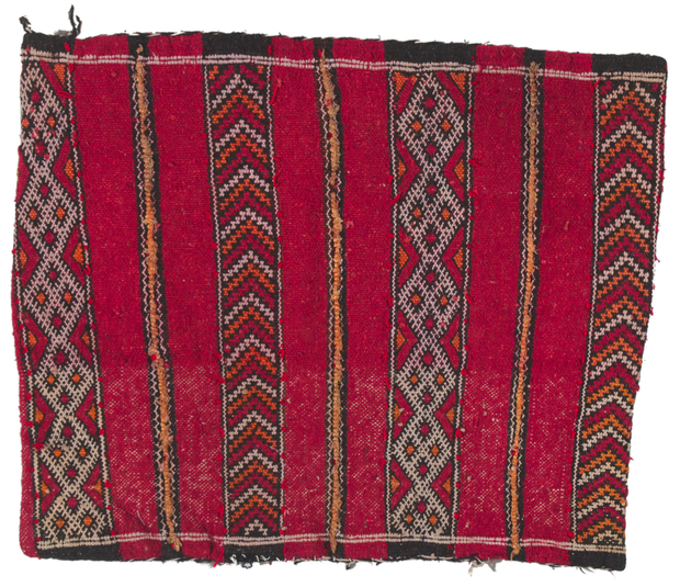 1 x 2 Moroccan Tribal Textile 78447