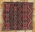 1 x 1 Moroccan Tribal Textile Fragment 78448