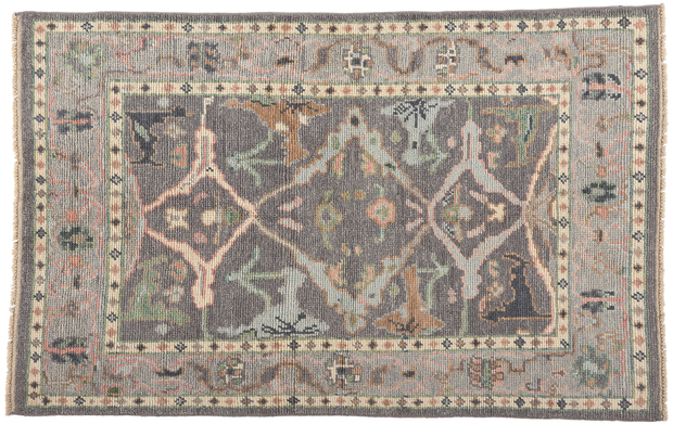 4 x 7 Colorful Oushak Rug 81000