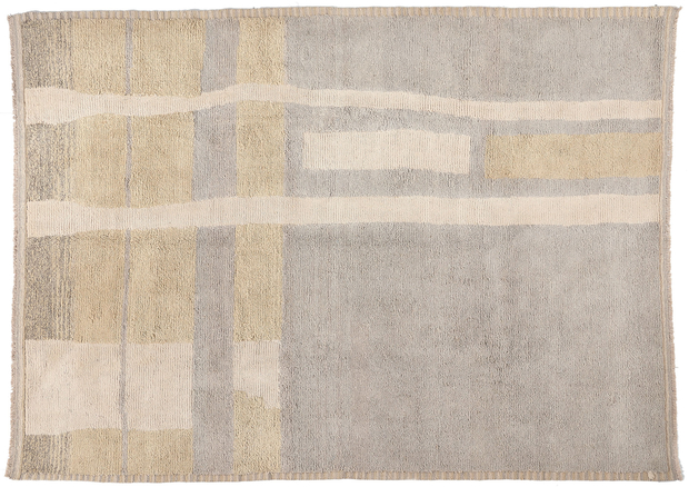 9 x 12 Neutral Moroccan Rug 81005