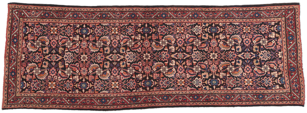 4 x 11 Vintage Persian Mahal Runner 61230