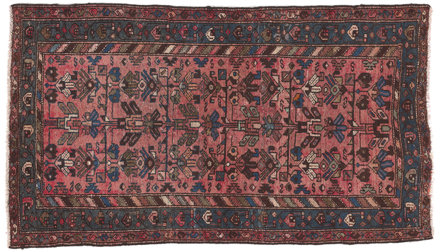 3 x 6 Antique Persian Hamadan Rug 61238