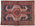 4 x 5 Antique Persian Karaja Heriz Rug 61242