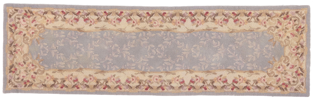 2 x 7 Vintage American Floral Hooked Runner 78553