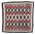 5 x 5 Antique Ganado Navajo Rug 78559
