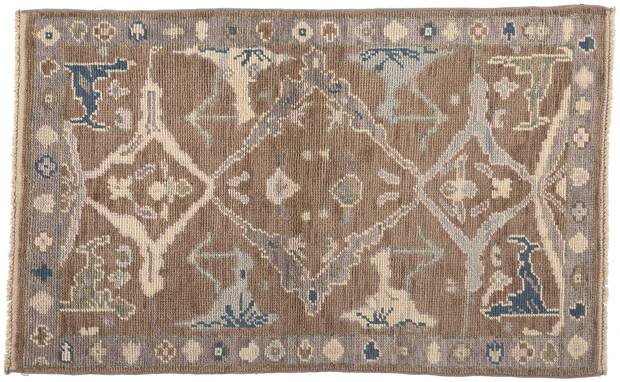 3 x 5 Small Modern Oushak Rug 81002