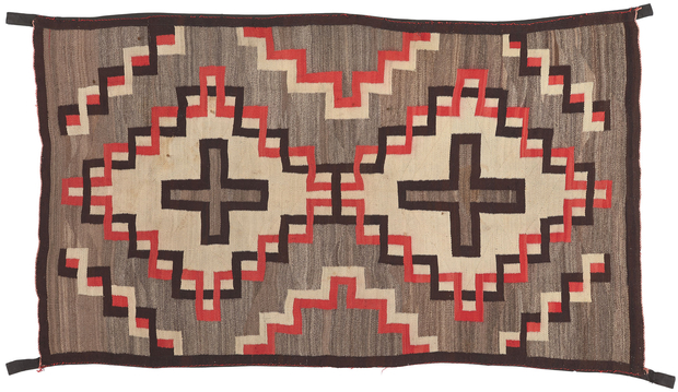 6 x 9 Antique Ganado Navajo Rug 78563