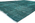 11 x 17 Vintage Persian Teal Overdyed Rug 78584