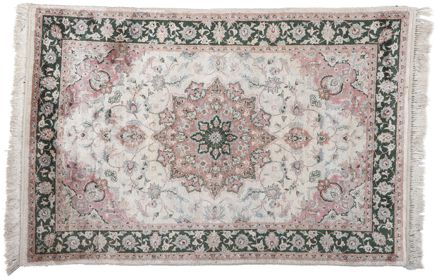 4 x 6 Vintage Silk Kashmir Rug 78545