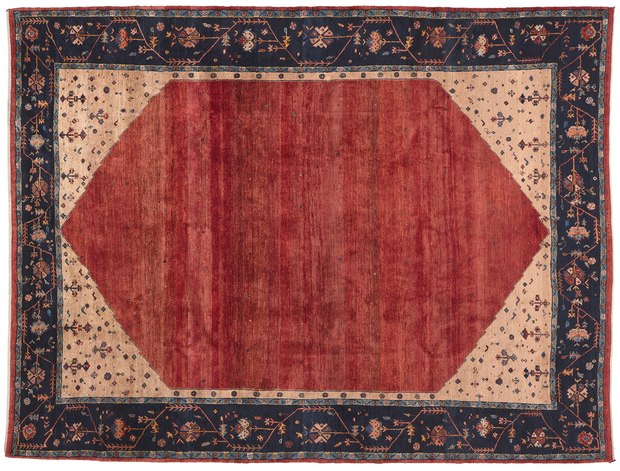 8 x 11 Vintage Persian Gabbeh Rug 78567
