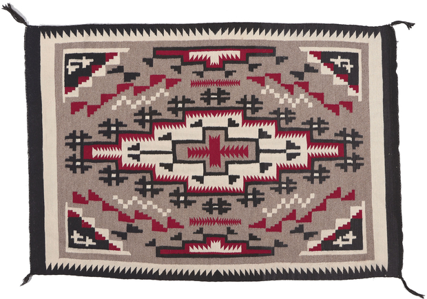 3  x 4 Antique Klagetoh Navajo Rug 78612