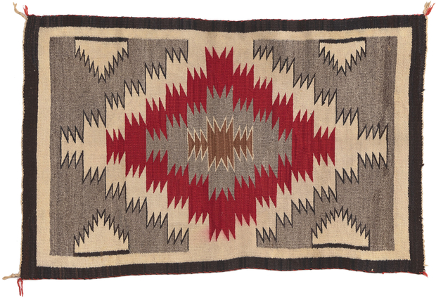 2 x 4 Antique Eye Dazzler Navajo Rug 78639