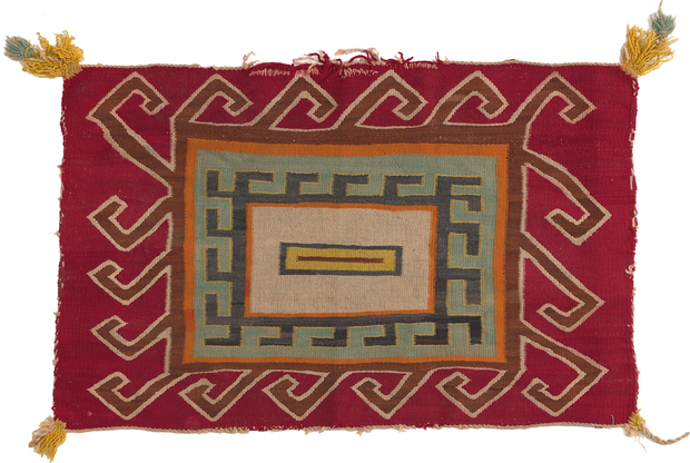 2 x 4 Late 19th Century Antique Germantown Navajo Rug 78640