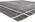 9 x 12 Modern Gray Geometric High-Low Rug 30986