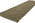 2 x 9 Solid Olive Green Modern Rug 30996