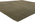 7 x 9 Solid Olive Green Modern Rug 30998