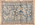 3 x 4 Antique-Worn Blue Persian Hamadan Rug 61276
