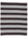 5 x 6 Modern Striped Indian Kilim Rug 78537