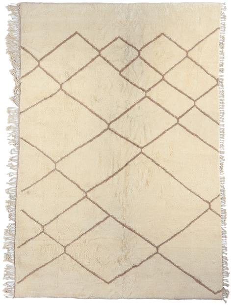 ​13 x 9 Large Neutral Moroccan Rug 78233
