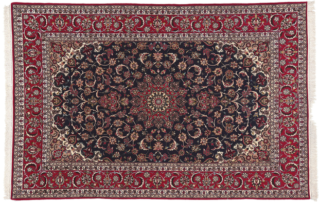 ​7 x 10 Vintage Persian Isfahan Rug 78670