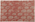 ​5 x 8 Reversible Chobi Peshawar Red Modern Area Rug 78711