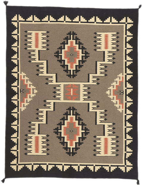 ​9 x 12 Southwest Modern Navajo-Style Rug 81021