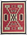 ​​9 x 12 Southwest Modern Red Navajo-Style Rug 81024​