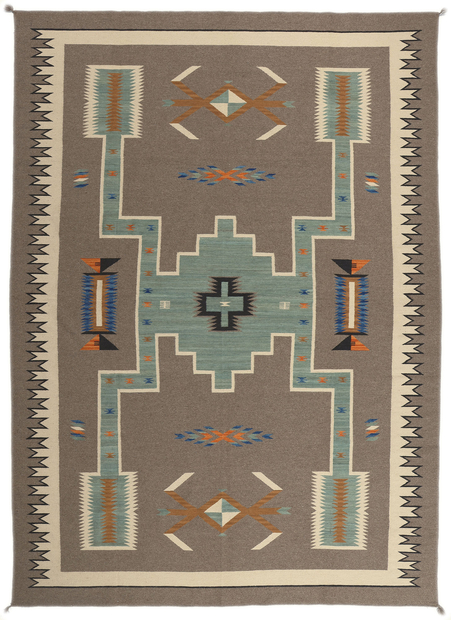 ​​9 x 12 Southwest Modern Navajo-Style Rug 81026
