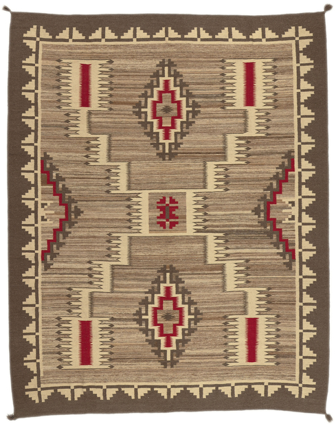 ​9 x 12 Southwest Modern Navajo-Style Rug 81033