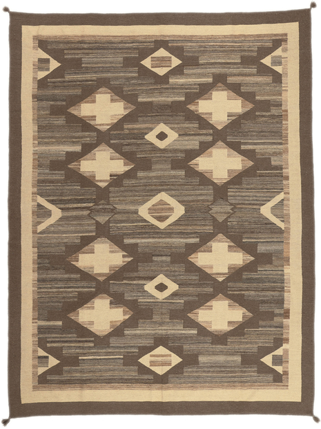 ​​​9 x 12 Southwest Modern Navajo-Style Rug 81034​​