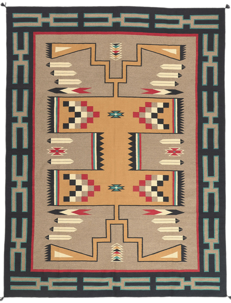 ​​​​9 x 12 Southwest Modern Navajo-Style Rug 81037​