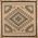 10 x 10 Southwest Modern Two Grey Hills Navajo-Style Rug 81039