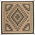 10 x 10 Southwest Modern Two Grey Hills Navajo-Style Rug 81039