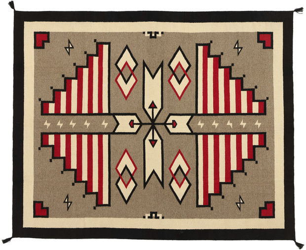 8 x 10 Southwest Modern Storm Navajo-Style Rug 81041