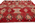 5 x 8 Vintage Red Boujad Moroccan Rag Rug 21766