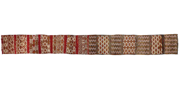 3 x 23 Vintage Zemmour Moroccan Kilim Rug 21777