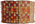 6 x 9 Vintage Checkered Moroccan Azilal Rug 21812