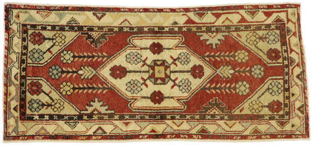 3 x 6 Vintage Oushak Rug 51458