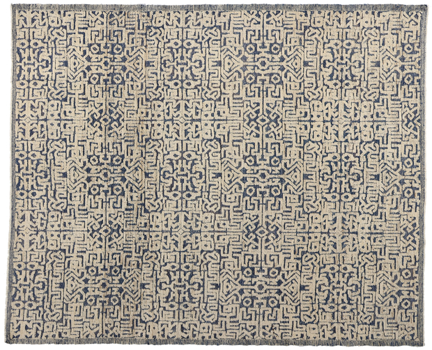 8 x 10 Modern Geometric Moroccan High-Low Rug 81055