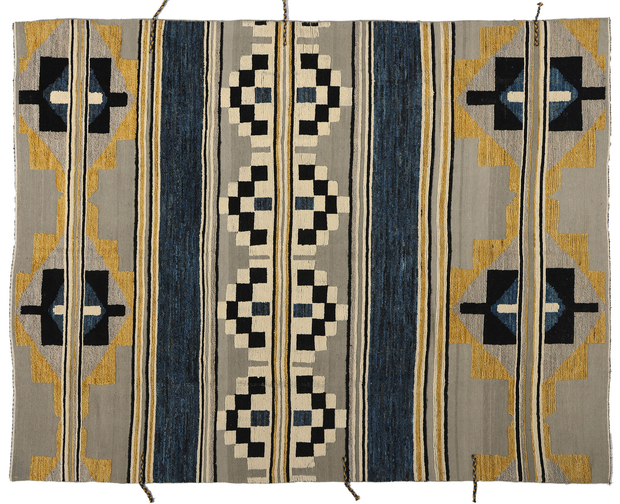 8 x 11 Southwest Modern Moroccan High-Low Rug 81056