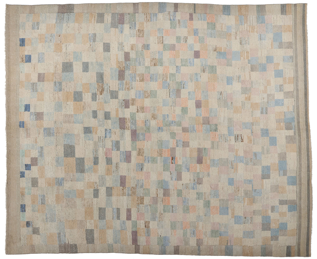 9 x 11 Modern Bauhaus Moroccan Rug 81091