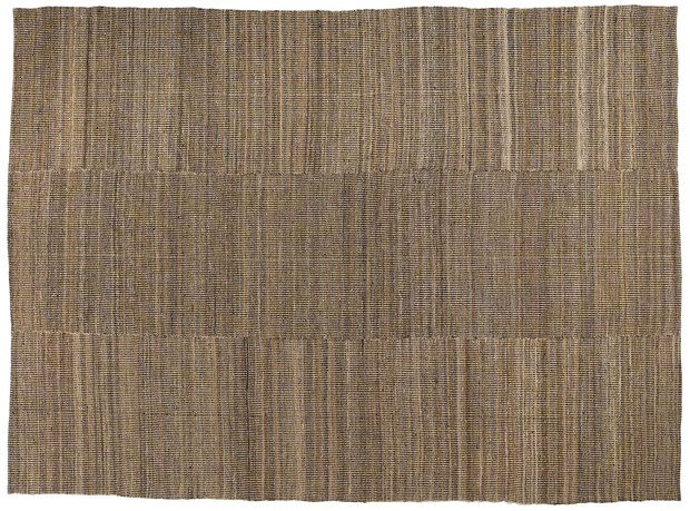 10 x 14 Modern Neutral Earth-Tone Kilim Rug 81101